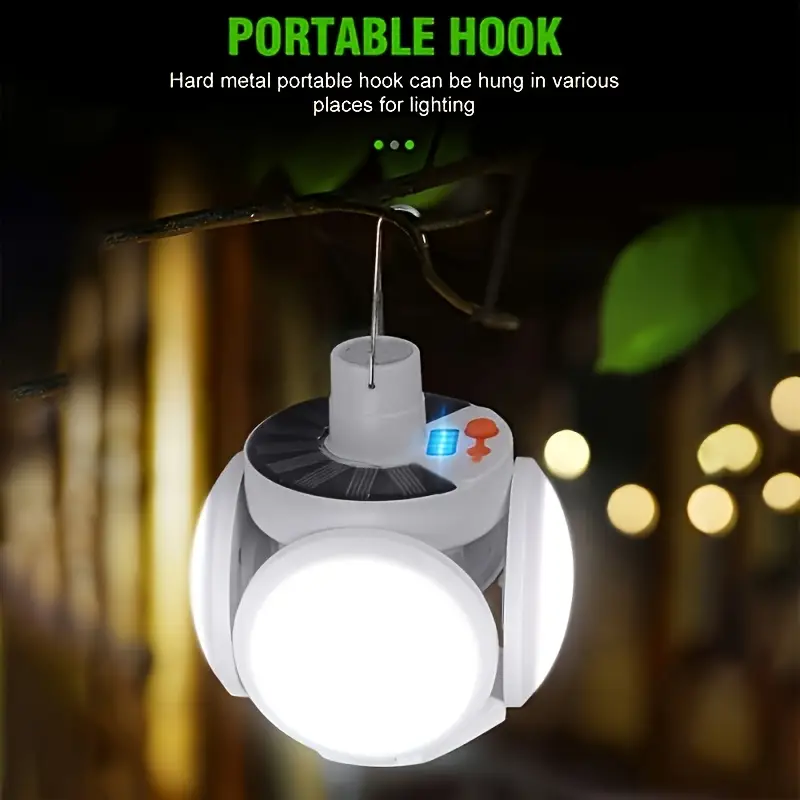 1 Solar Folding Light with USB - Solar Emergency Charger 评论和价格