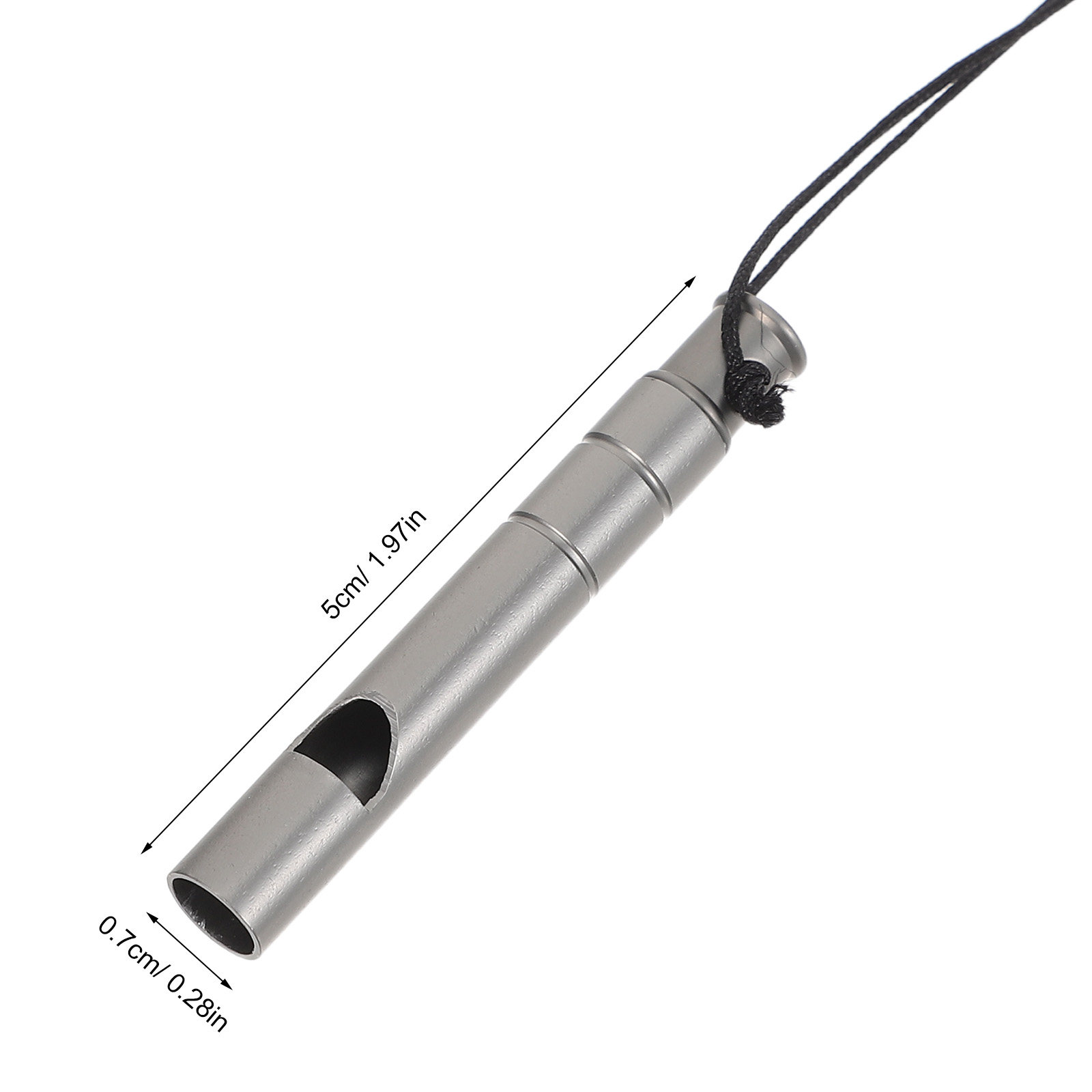 2Pcs Titanium Emergency Surviv - Emergency Whistle Loud 评论和价格