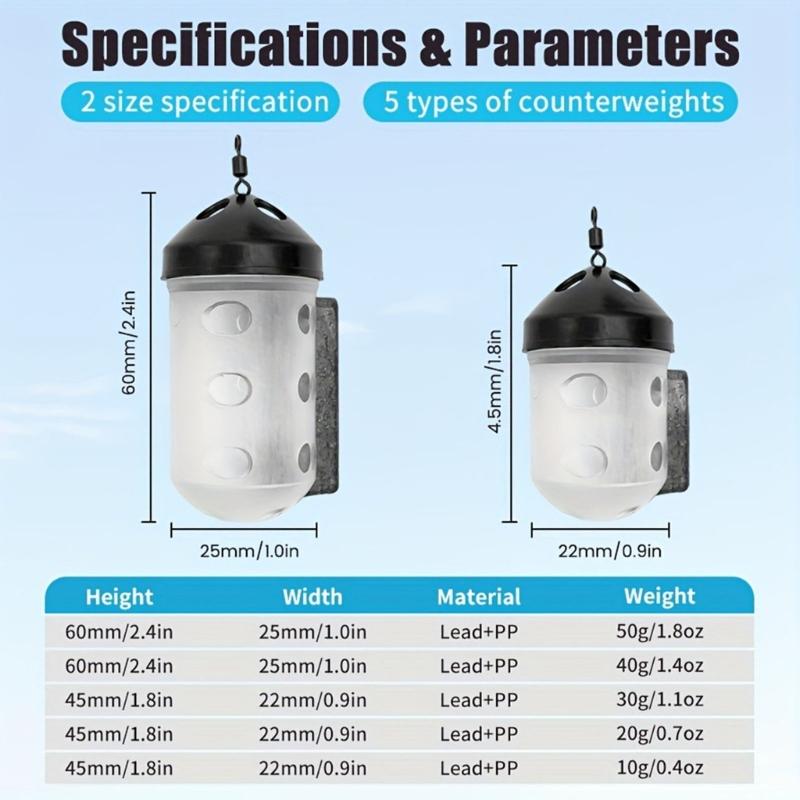 Compacts Carps Fishing Sinkers - Fishing Kit Compact 评论和价格