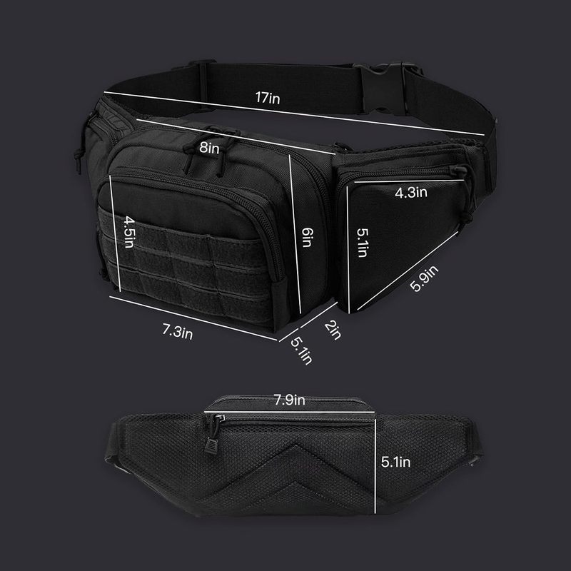 600D Oxford Multi-Pocket Waist - Fishing Kit Compact 评论和价格
