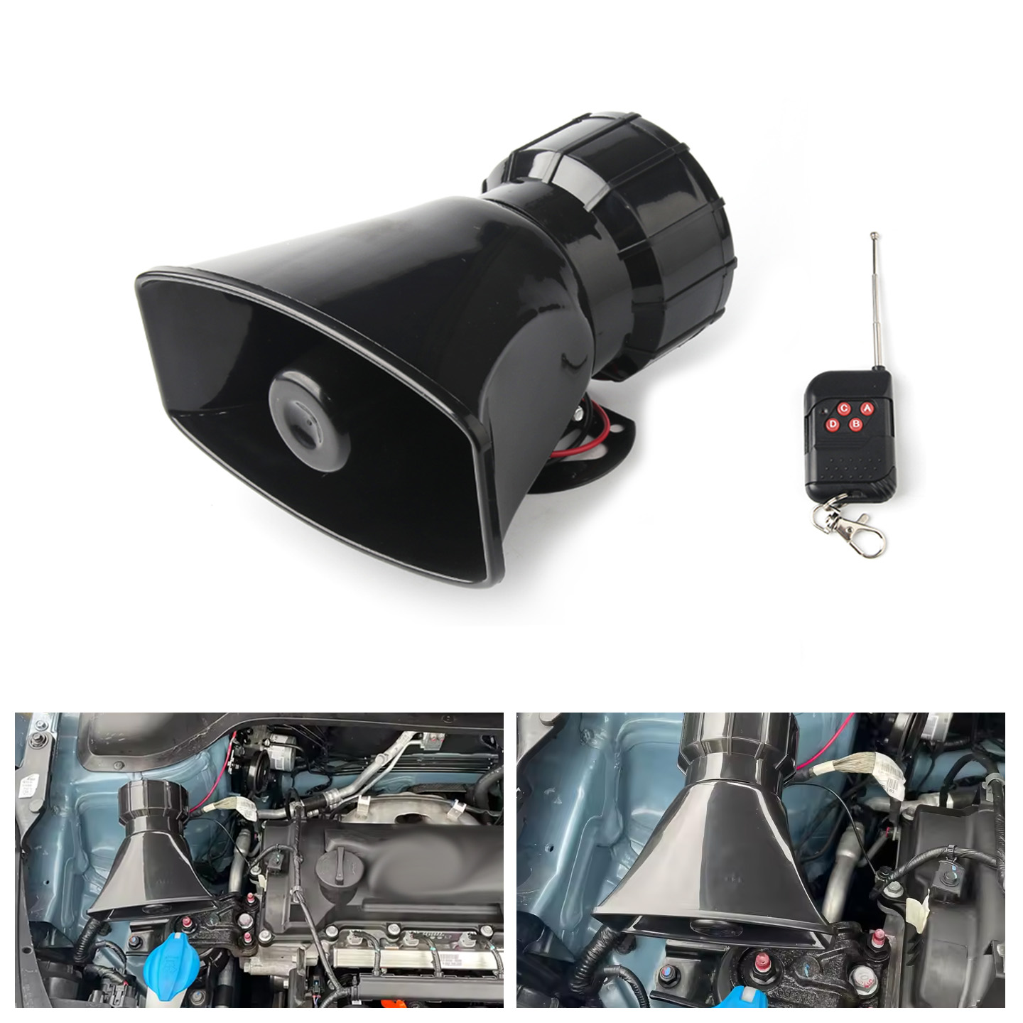 12V Speaker 130dB Wireless Ele - Emergency Whistle Loud 评论和价格