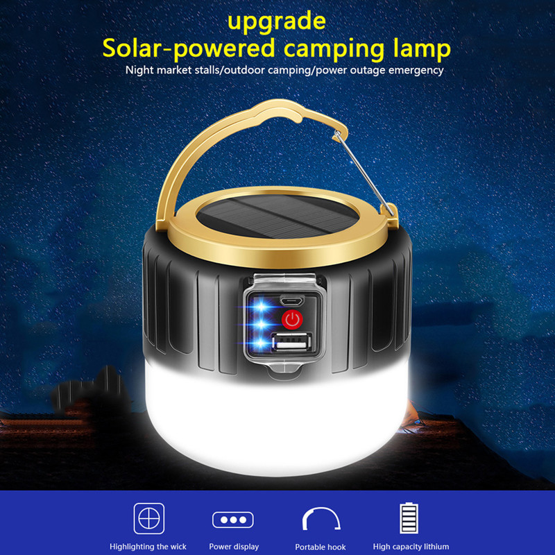 280 Watts Solar LED Camping Li - Solar Emergency Charger 评论和价格