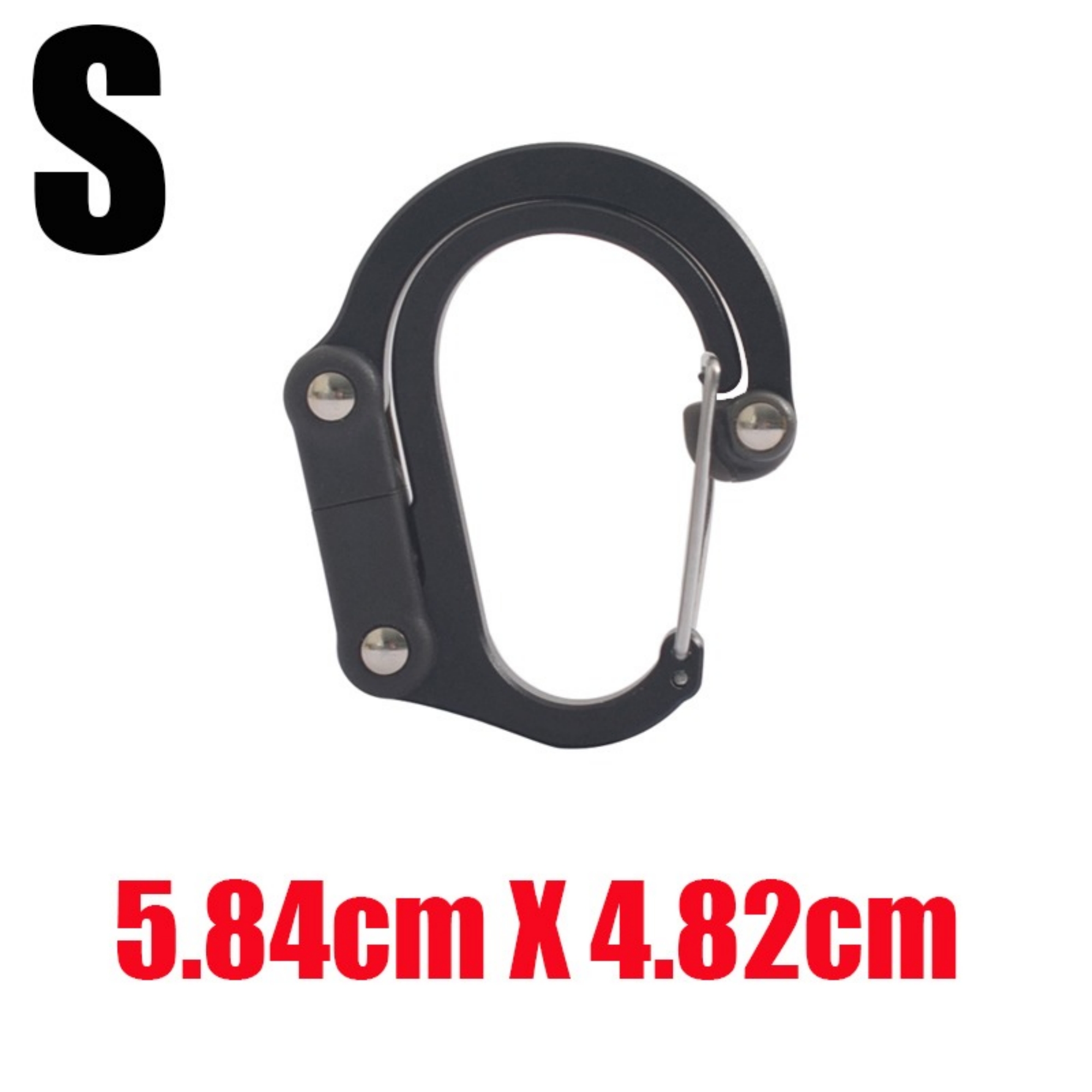 Hybrid Gear Clip Carabiner Rot - Fishing Kit Compact 评论和价格