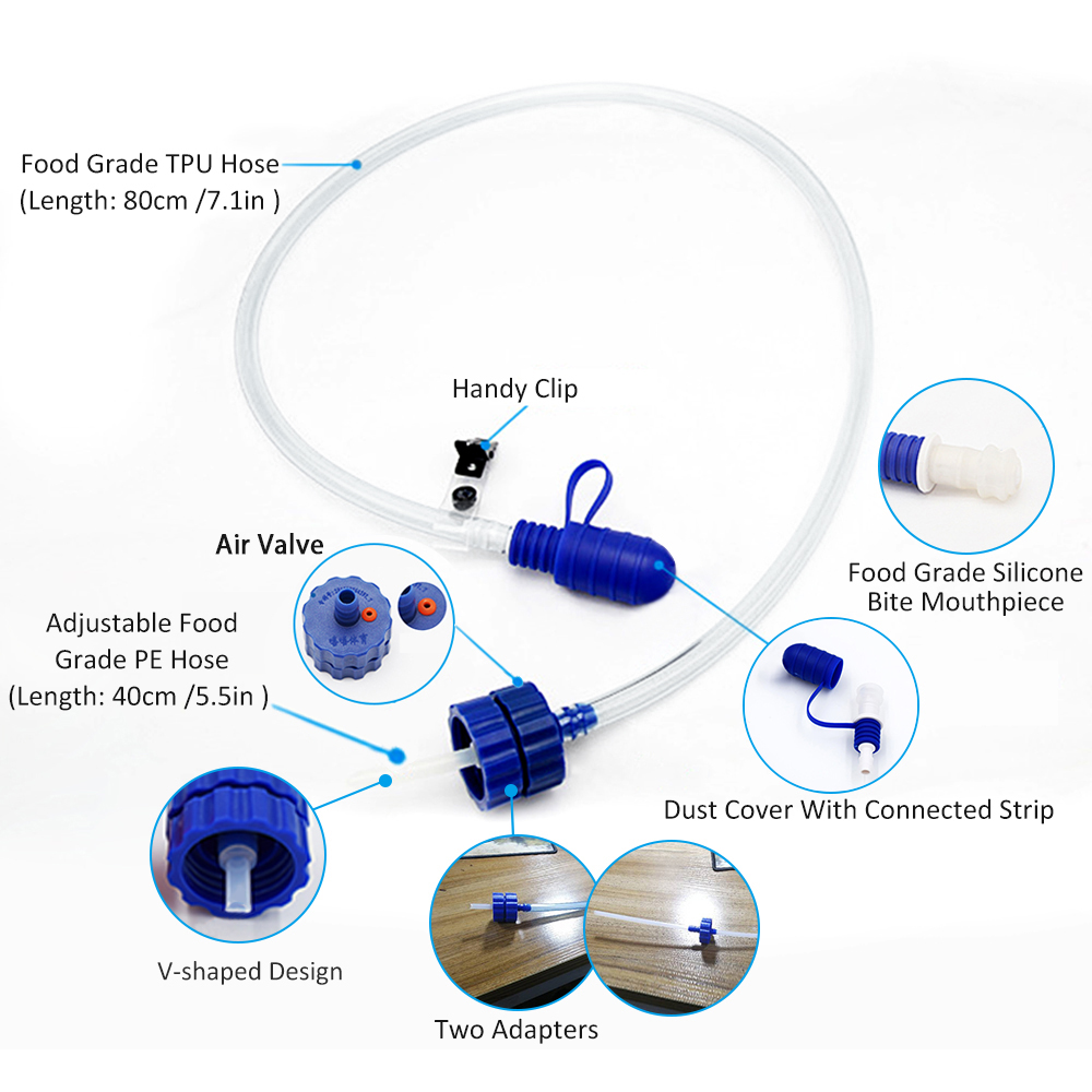 Water Bottle Drinking Tube wit - Fishing Kit Compact 评论和价格